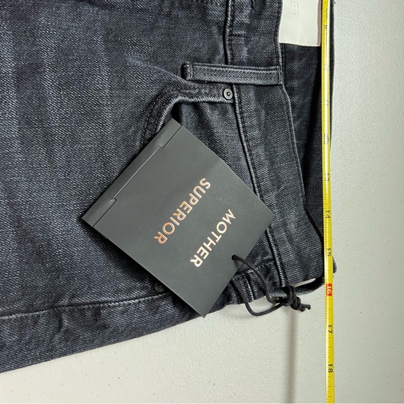 Mother Superior NWT The Tomcat Lies Lies Lies Size 32 Black Button Fly Jeans - Picture 11 of 13